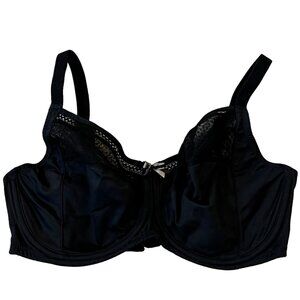 Wacoal Fine Form Full Figure Bra 36DD 855239 Black